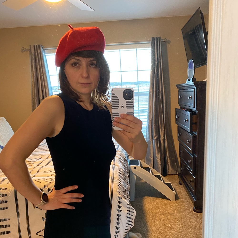 French Beret in Canary